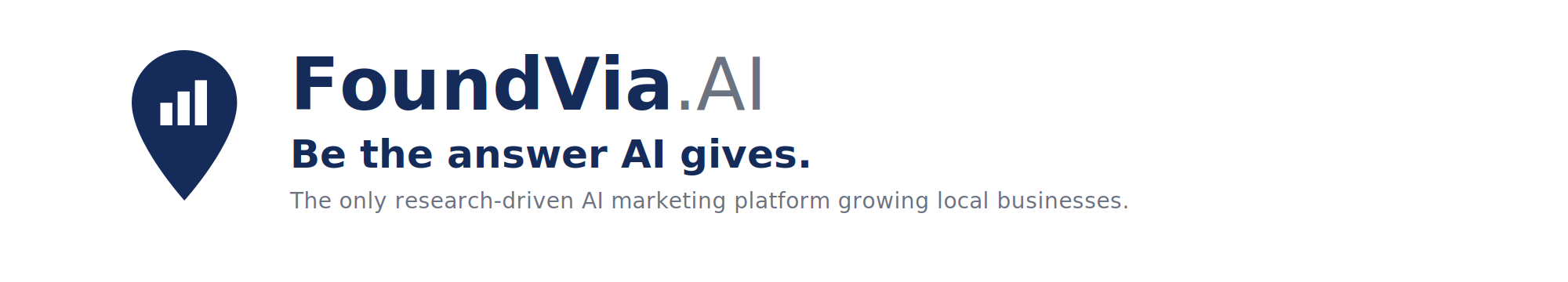 FoundVia.AI — Be the answer AI gives.